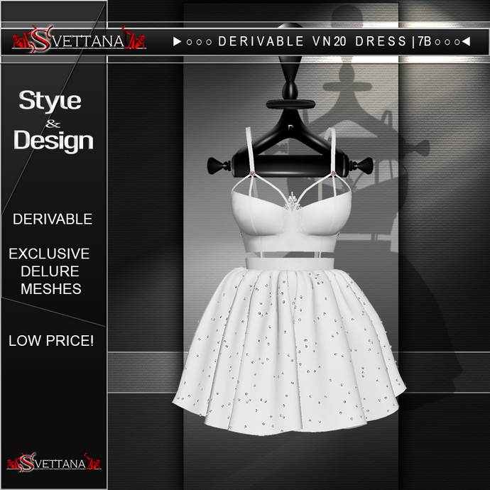 DERIVABLE  VN20 DRESS |7B - SVETTANA SHOP