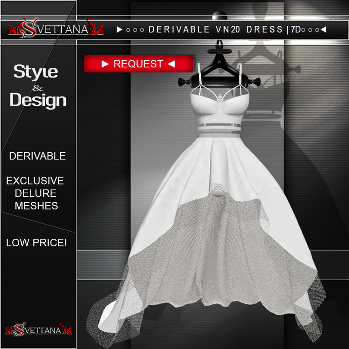 DERIVABLE VN20 DRESS 7D - SVETTANA SHOP