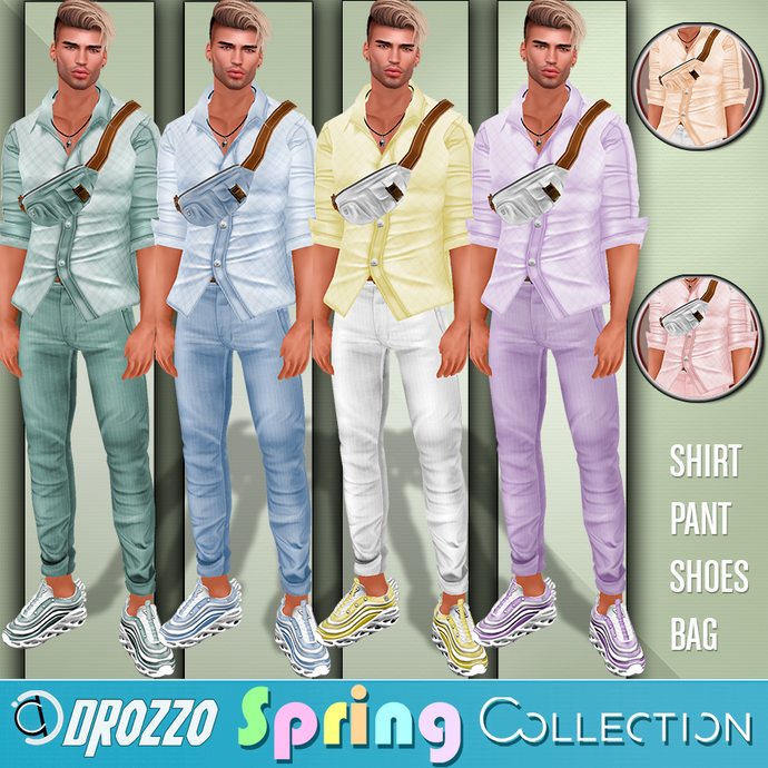 SPRING MALE COLLECTION - DROZZO SHOP