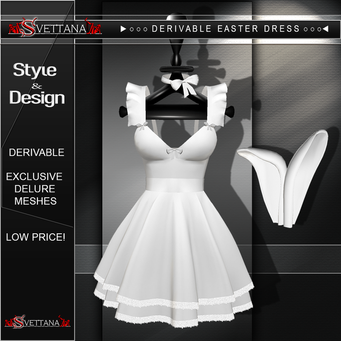 DERIVABLE EASTER DRESS - SVETTANA SHOP