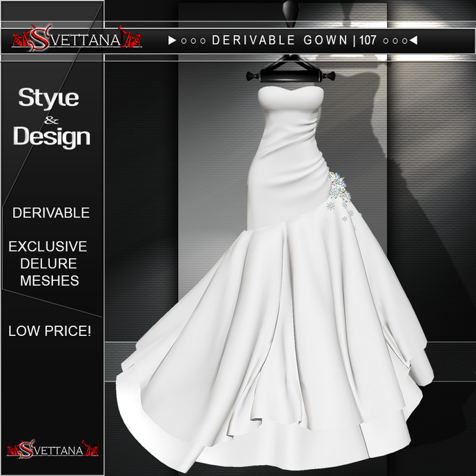 DERIVABLE GOWN |107 - SVETTANA SHOP