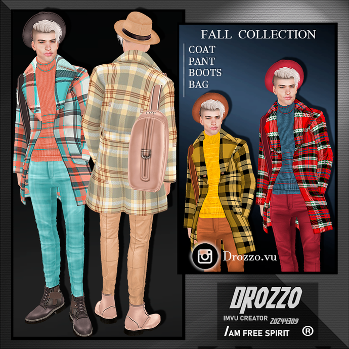 FALL COLLECTION MALE - DROZZO SHOP
