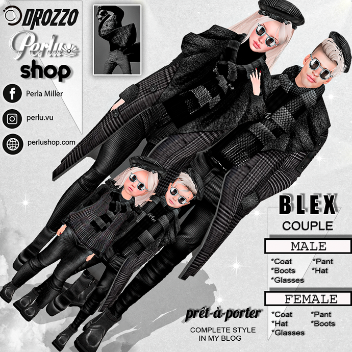 BLEX COUPLE BUNDLE - PERLU | DROZZO SHOP