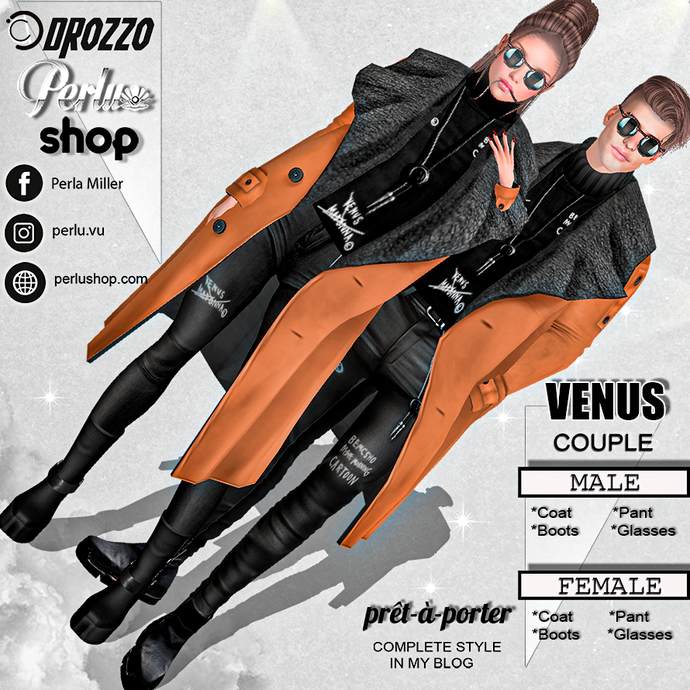 VENUS COUPLE BUNDLE - PERLU | DROZZO SHOP