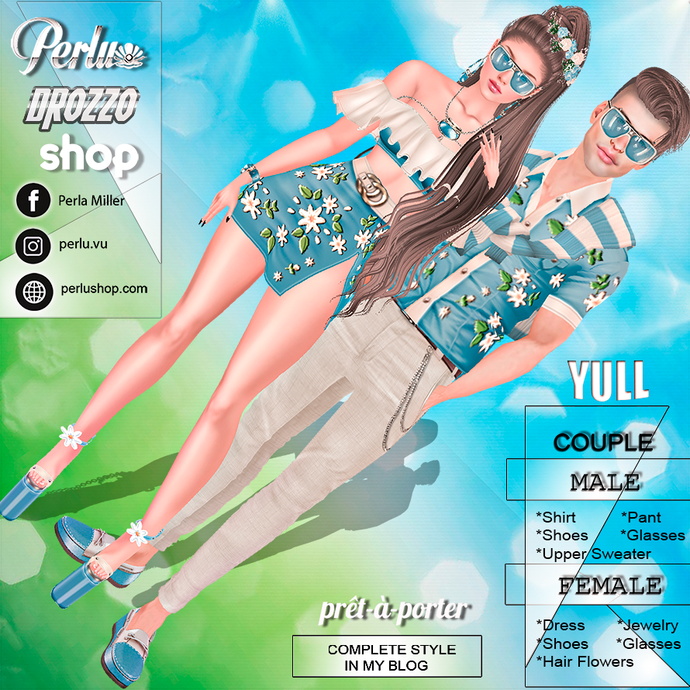 YULL SPRING COUPLE BUNDLE - PERLU | DROZZO SHOP