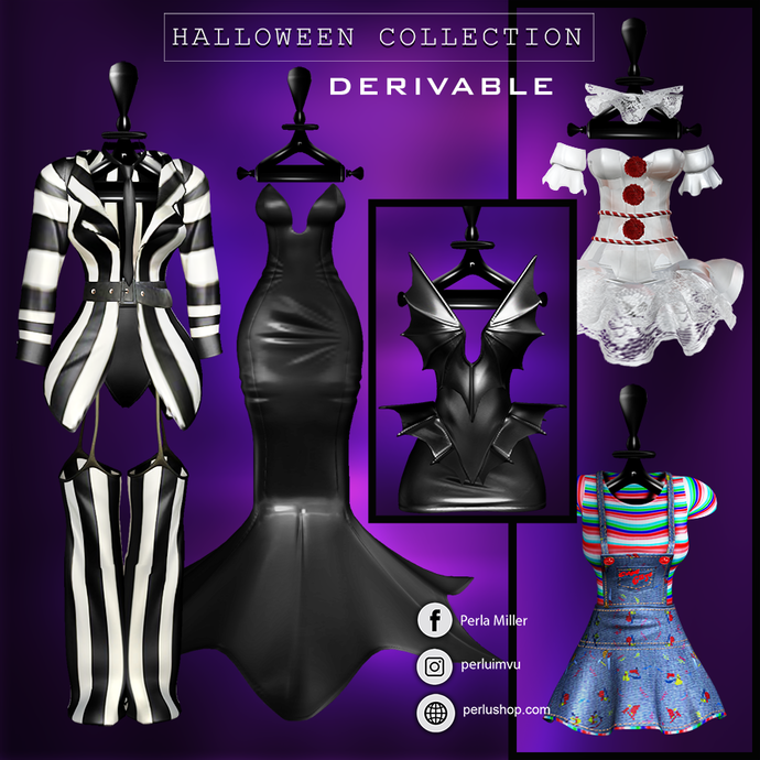 DERIVABLE HALLOWEEN COLLECTION - SVETTANA SHOP