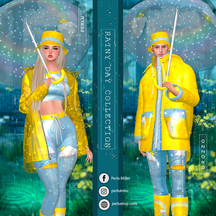 RAINY COUPLE BUNDLE - PERLU | DROZZO SHOP