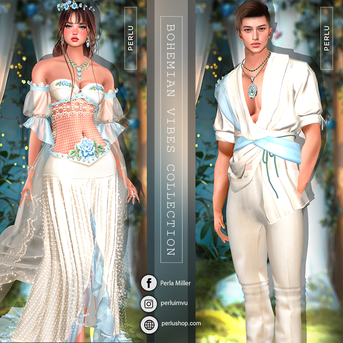 BOHEMIAN VIBES COUPLE BUNDLE - PERLU SHOP