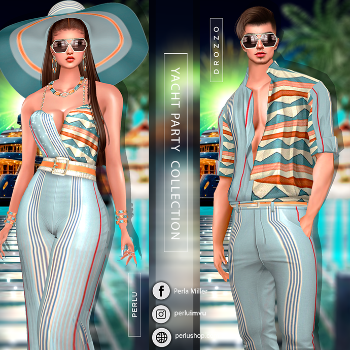 YACHT PARTY COUPLE BUNDLE - PERLU | DROZZO SHOP