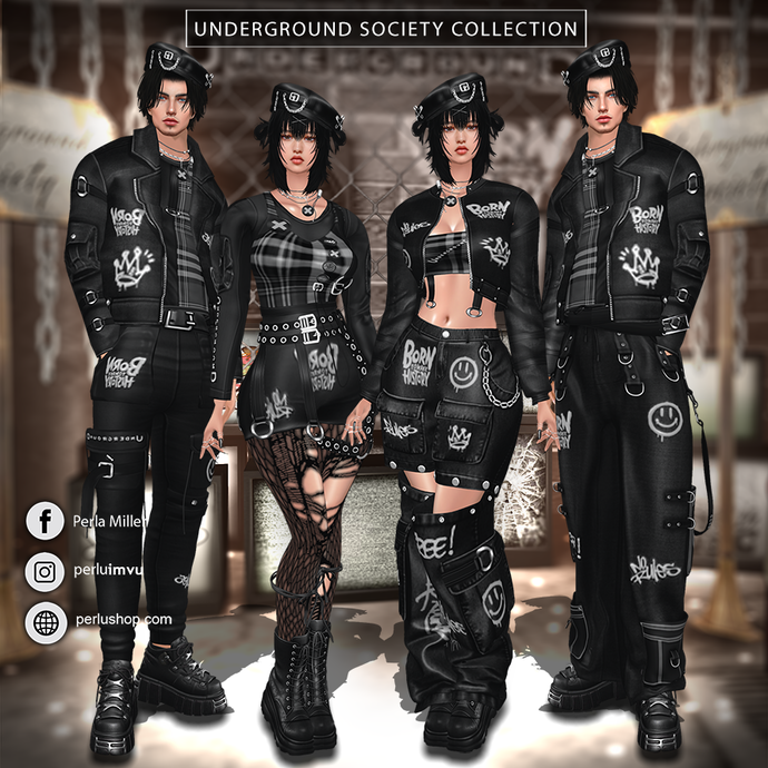 UNDERGROUND COUPLE BUNDLE - PERLU | DROZZO SHOP