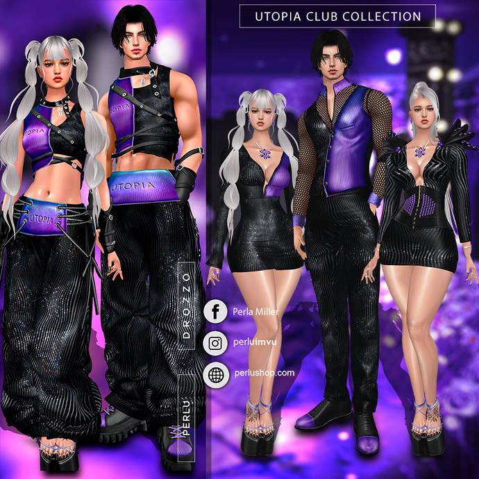 UTOPIA CLUB COUPLE BUNDLES - PERLU | DROZZO SHOP