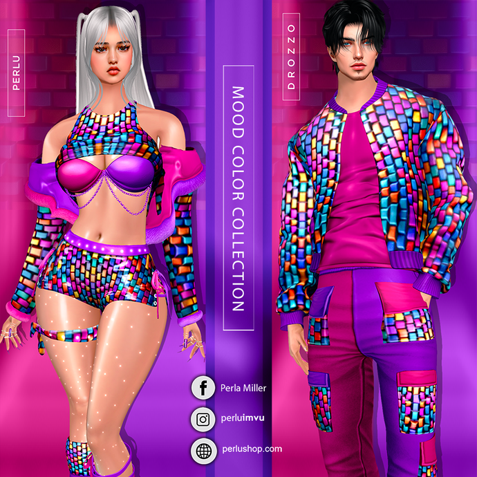 MOOD COLOR COUPLE BUNDLE |1 - PERLU | DROZZO SHOP