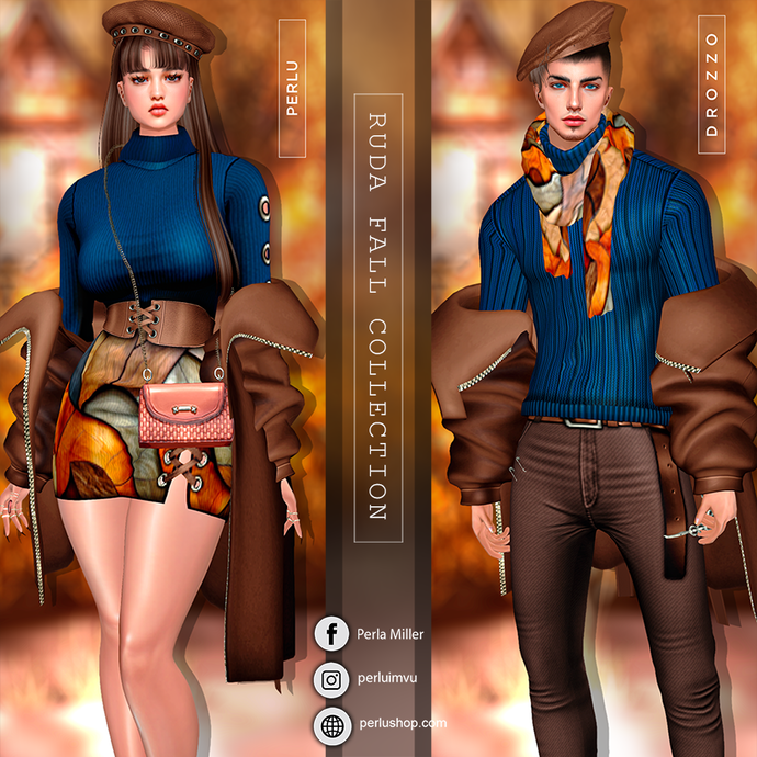 RAUDA FALL COUPLE BUNDLE - PERLU | DROZZO SHOP