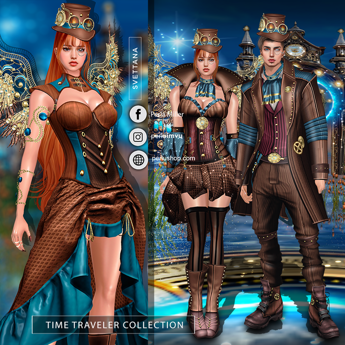 TIME TRAVELER COUPLE BUNDLE - PERLU | DROZZO SHOP