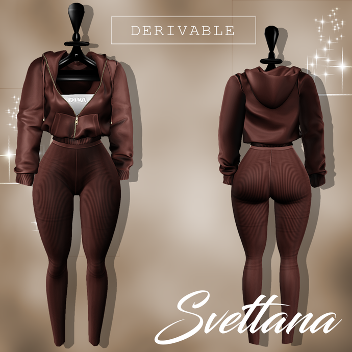 DERIVABLE HOODIE + PANT - SVETTANA SHOP