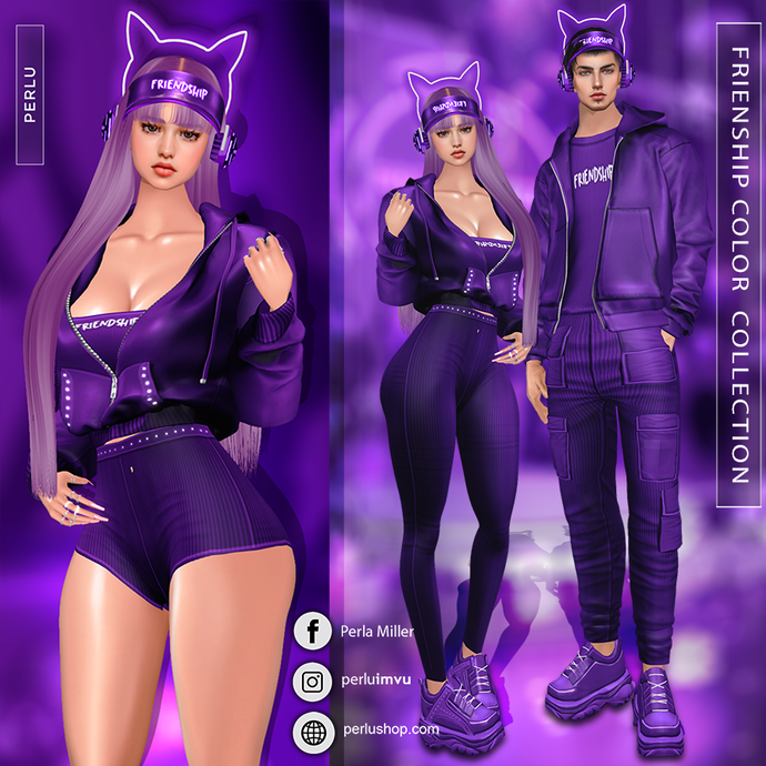 FRIENDSHIP COLOR COUPLE BUNDLE - PERLU | DROZZO SHOP