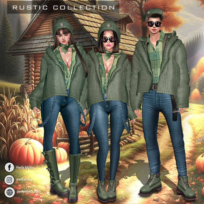 RUSTIC COUPLE COLLECTION - PERLU | DROZZO SHOP