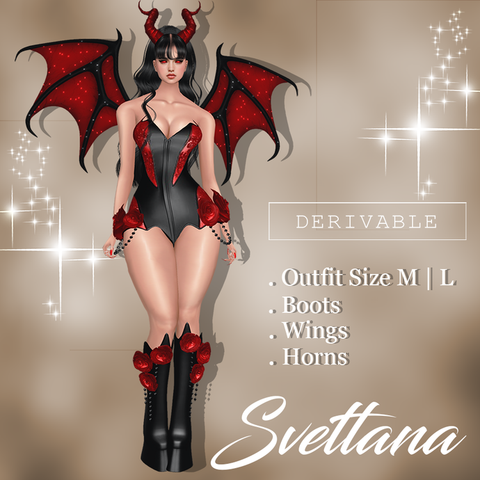 DERIVABLE DEVIL OUTFIT - SVETTANA SHOP