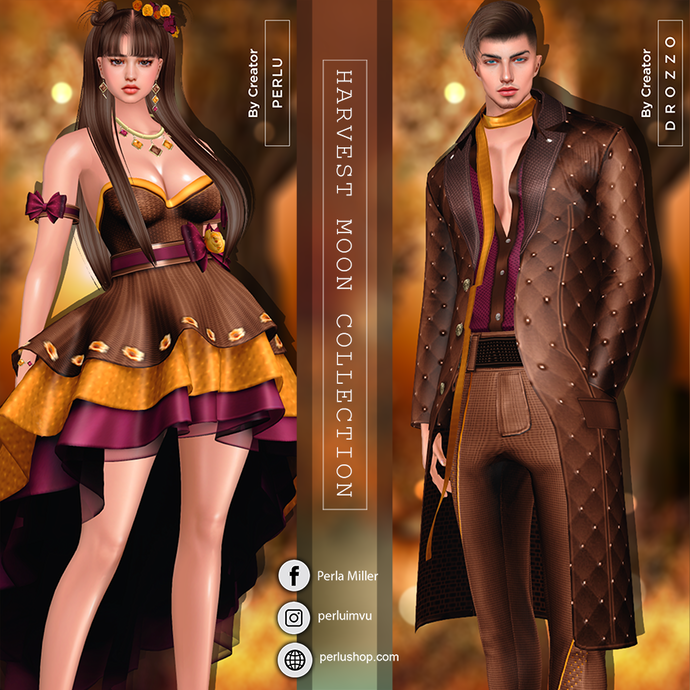 HARVEST MOON COUPLE BUNDLE |1 - PERLU | DROZZO SHOP