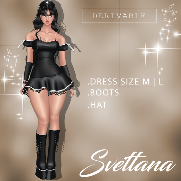 DERIVABLE DARK NURSE COLLECTION - SVETTANA SHOP