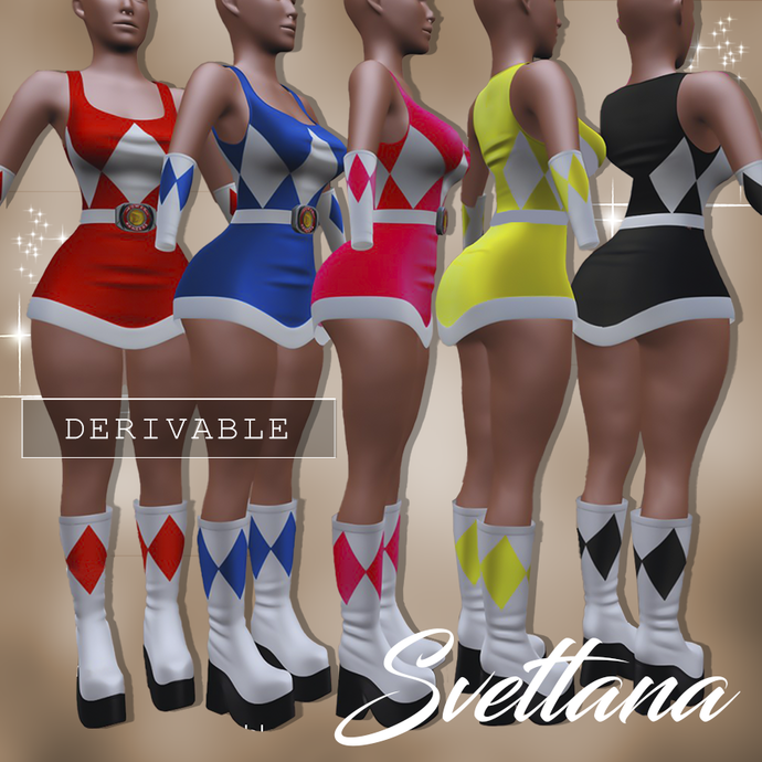 DERIVABLE COSPLAY COLLECTION - SVETTANA SHOP