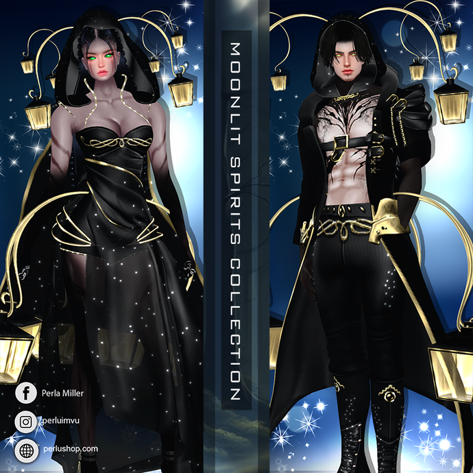 MOONLIT SPIRITS COUPLE BUNDLE - PERLU | DROZZO SHOP