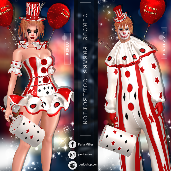 CIRCUS FREAKS COUPLE BUNDLE - PERLU | DROZZO SHOP