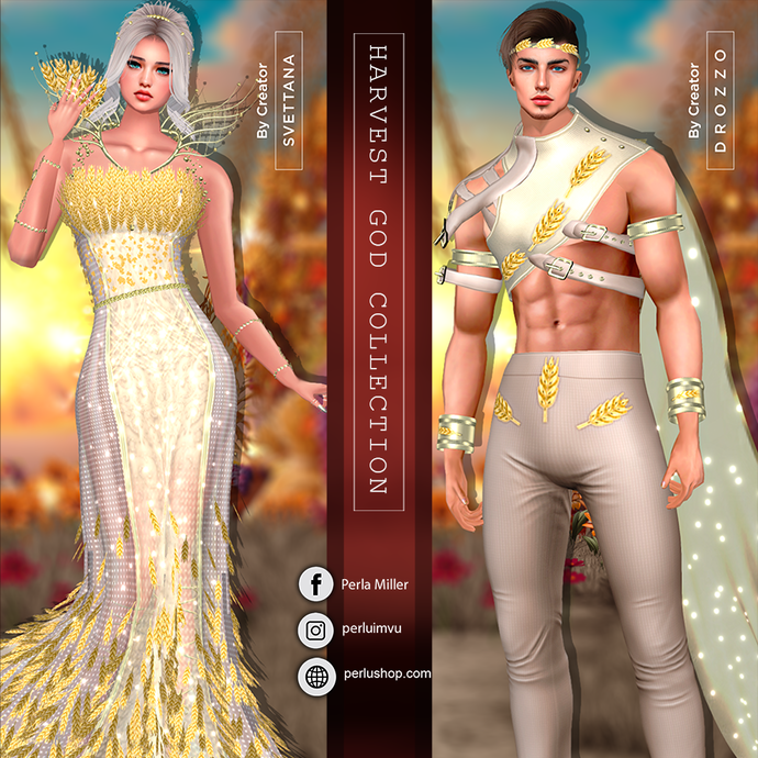 HARVEST GOD COUPLE BUNDLE - PERLU | DROZZO SHOP