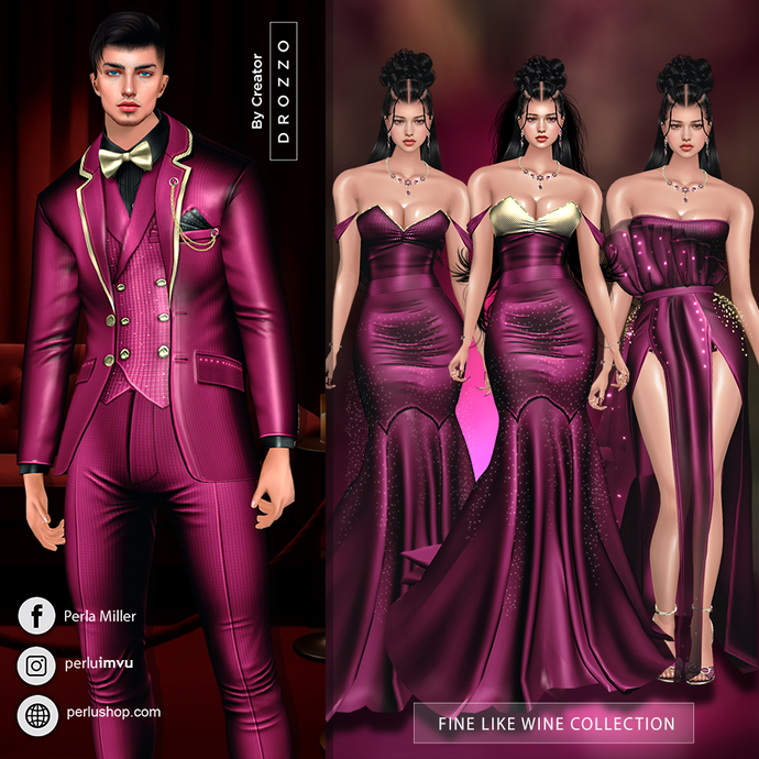 FINE LIKE WINE COUPLE BUNDLE - PERLU | DROZZO SHOP