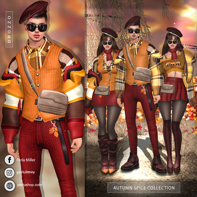 AUTUMN SPICE COUPLE BUNDLE - PERLU | DROZZO SHOP