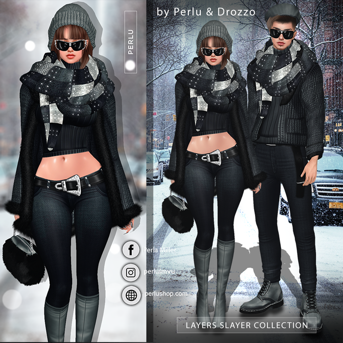 LAYERS SLAYER COUPLE BUNDLE - PERLU | DROZZO SHOP