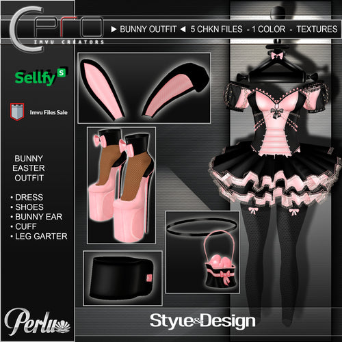 ►EASTER BUNNY 08 OUTFIT◄