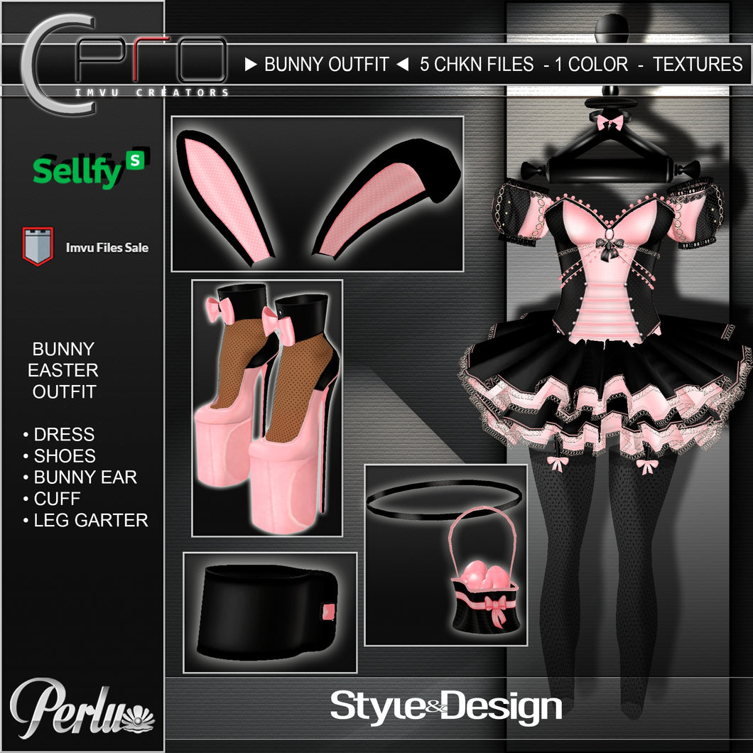 ►EASTER BUNNY 08 OUTFIT◄